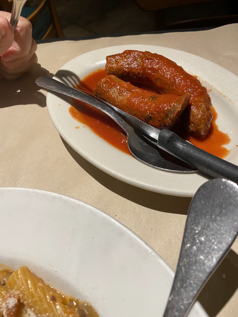 Sausage in Tomato Sauce